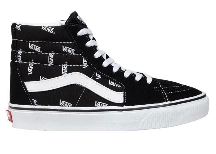 Chaussure Vans Sk8 Hi Logo VN0A32QGQW7 Homme Noir Textile