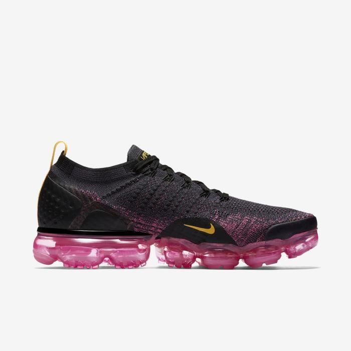 nike air vapormax femme noir et rose
