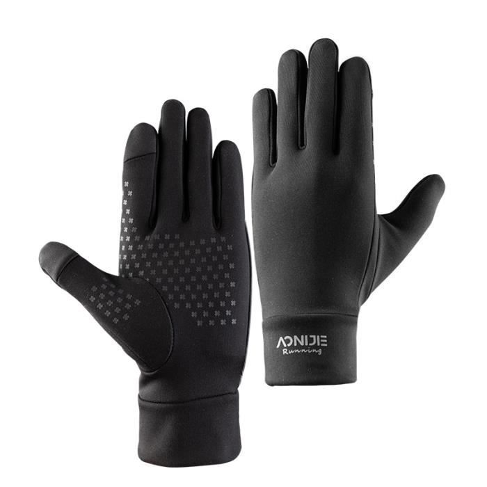 Gants De Cyclisme Coupe-Vent Tactiles Homme Femme - Pour Velo, Hiver, Écran Tactile