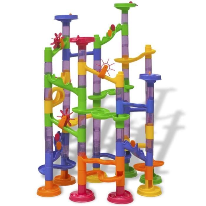 VTech - Marble Rush, Circuit à Billes Adventure Set S100, Jeu De Co 62 Pieces 5 Billes Cadeau Enfant Des 4 Ans Amz B097dtd