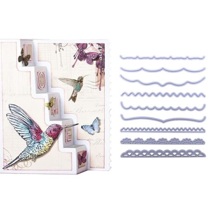 Décor Fabrication De Cartes Scrapbooking Découpe Pochoir Gaufré Colibri Décor Fabrication De Cartes Scrapbooking Découpe Pochoir Gaufré Colibri