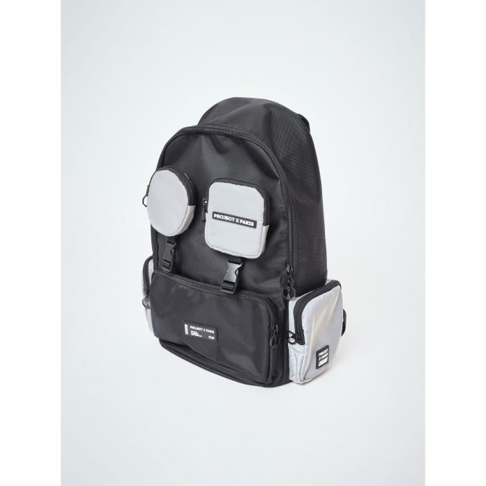 PROJECT X PARIS Sac dos multipoches Noir Mixte Polyester