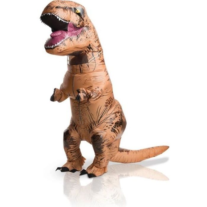 Halloween T-Rex Gonflable Dinosaure Déguisement Jurassic robe paille Costume Adulte 