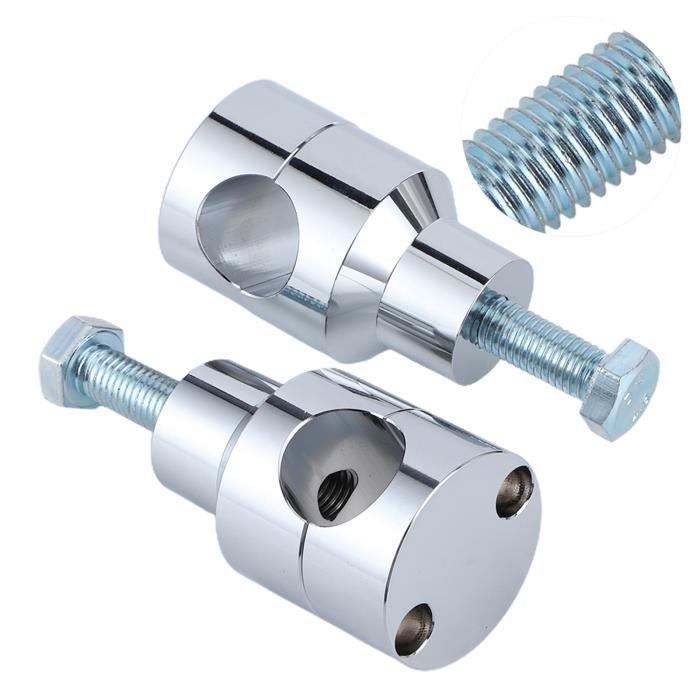 Risers De Guidon Universels En Laiton - Hauteur 3" - Moto - AEspares