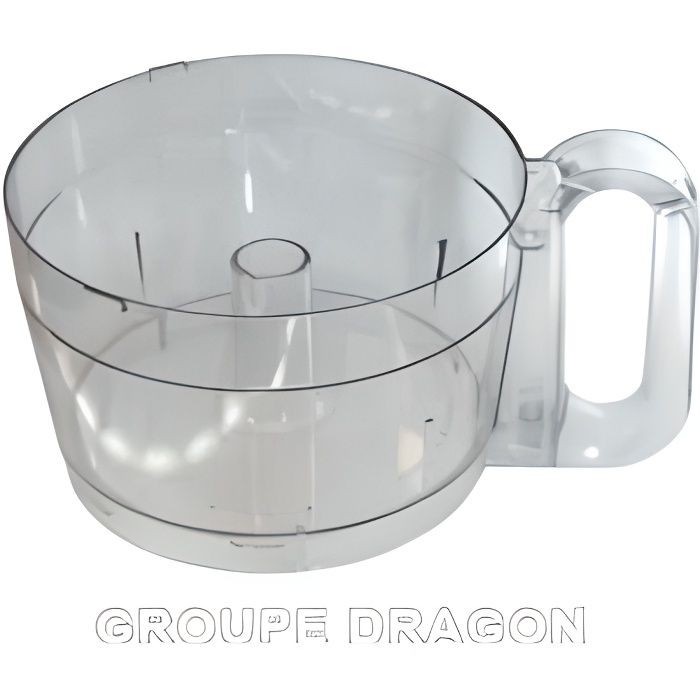 Bol hachoir pour robots et multifonctions SEB - Gris - Pièce dorigine constructeur