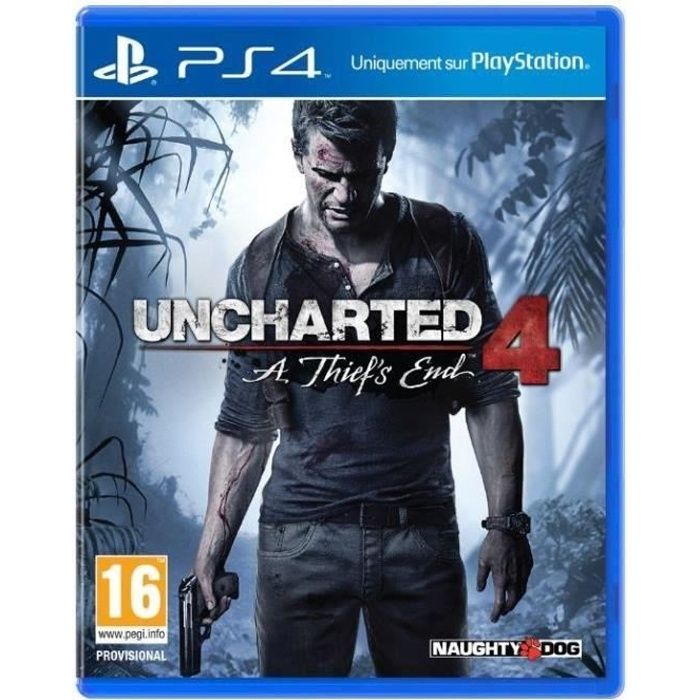 Sony Computer Entertainment Uncharted 4 : A Thief'S End Jeu PS4
