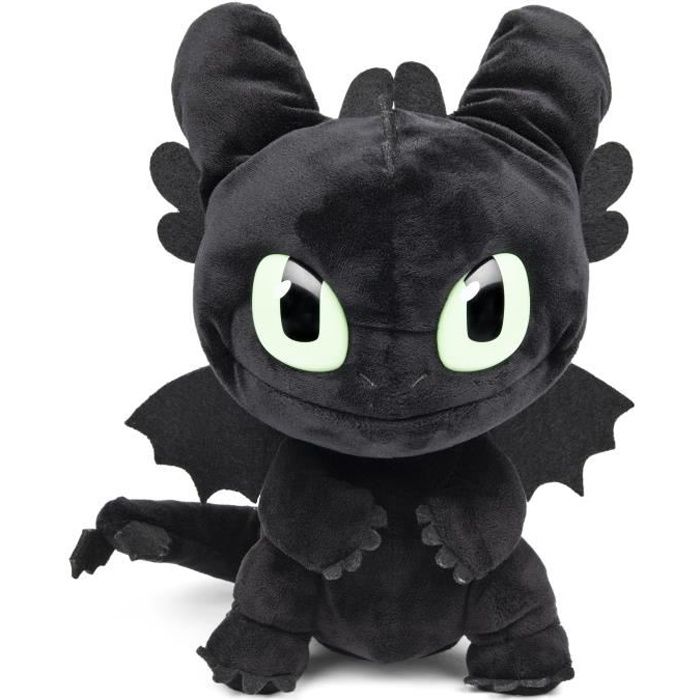 DRAGONS Peluche grogneuse Krokmou - Cdiscount Jeux - Jouets