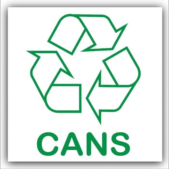 Autocollant Sticker Recyclage Tri Sélectif - Logo Environnement, Marque Zundapp