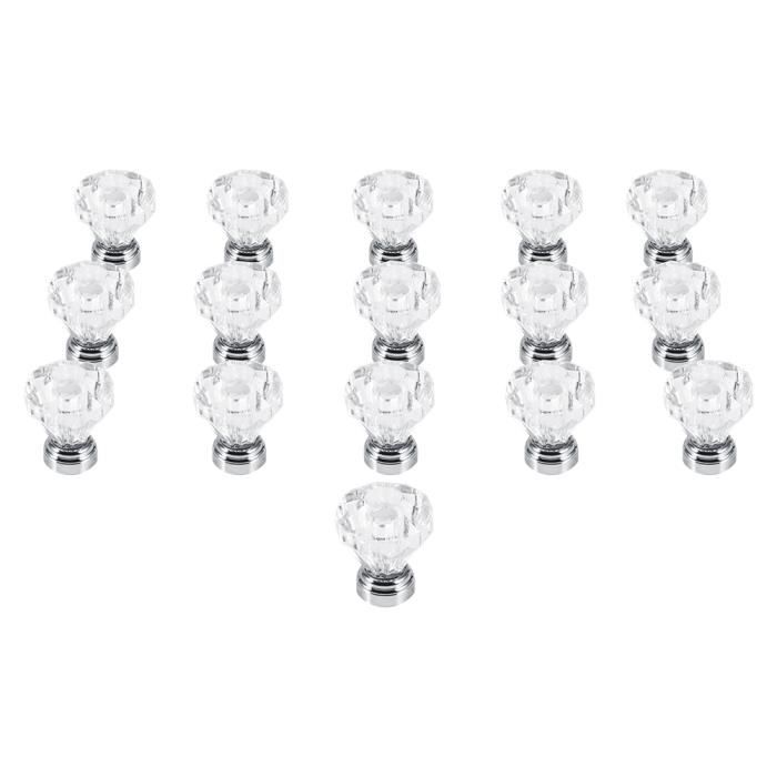 Lot De 6 Boutons De Tiroir Ancien Crâne - Zinc Bronze - Faciles à Installer