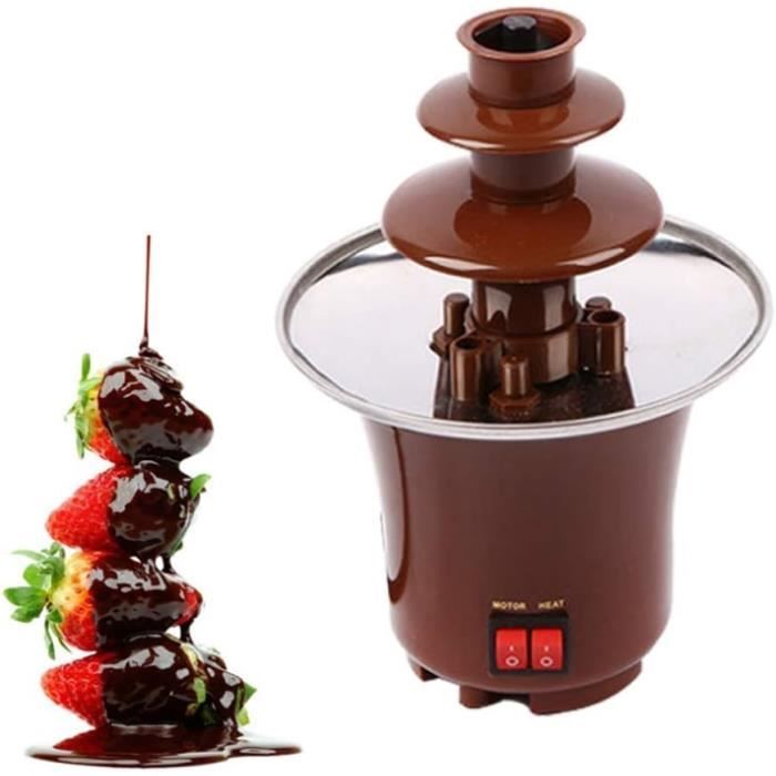 Fontaine À Fondue Au Chocolat En Acier Inoxydable, Facile À Assembler 3