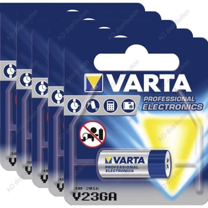 Piles V23GA 23A 12V Varta - Cdiscount Jeux - Jouets