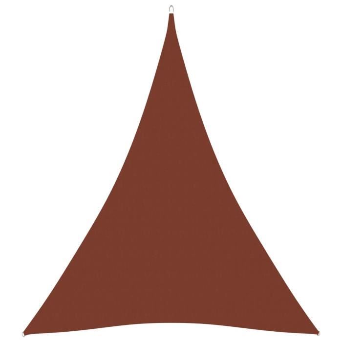 vidaXL Voile de Parasol 5x7x7 Cuite