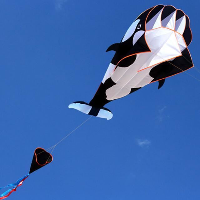 SGftre Grand cerf-volant requin de 307 cm de haut facile à