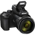 NIKON Bridge Coolpix P950 Noir 16Mp - Vidéos 4K/UHD 30 i/s - Zoom exceptionnel 83X (24 à 2000 mm) - Ecran OLED orientable de 2,53Mp-1