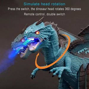 Dragon Cracheur De Feu RC Luna24 Avec LED Et Vapeur - Télécommandé