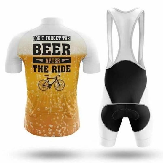 Maillot velo biere sale