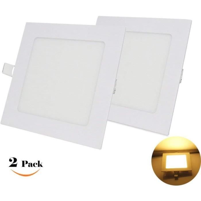 Panneau LED Ultra Plat Encastrable Depmog - 3 à 18W - Blanc Chaud/froid
