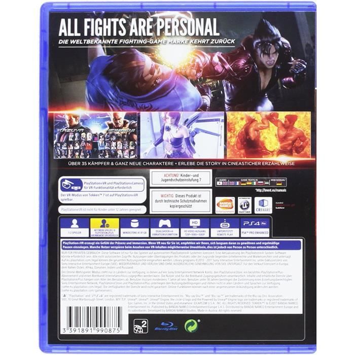 теккен 7 playstation 4