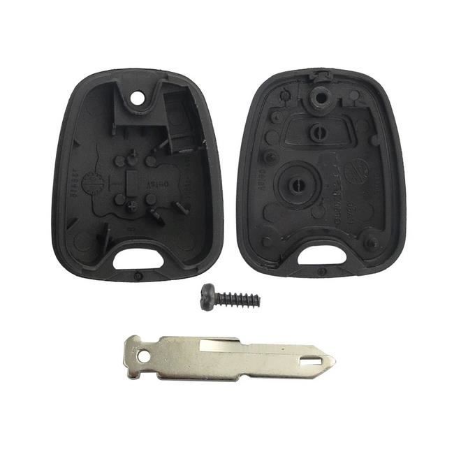 2 Boutons De Remplacement Coque De Clé De Voiture Vierge à Distance - Foto 5