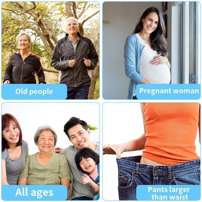 Ceintures Élastiques Sans Boucle Pour Femmes Ceinture Invisible Pour Jeans Sans Bulbe