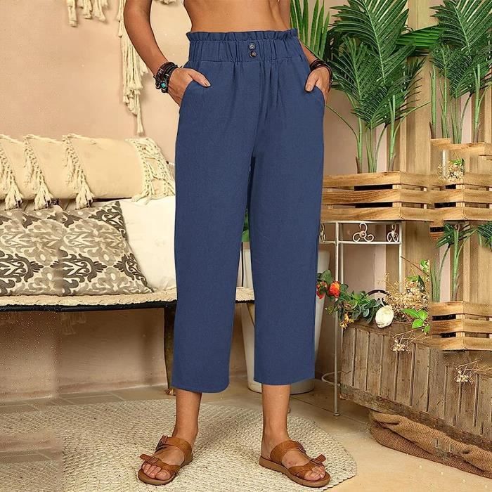 Pantalon leger shop et fluide femme