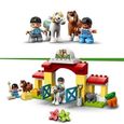 LEGO 10951 Duplo Town L’Ecurie et Les Poneys, Cheval Jouet pour Enfant 2 Ans et Plus, Jeu de Construction pour Filles et garçons-2