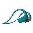 Lecteur numérique serre-tête SONY Walkman Sport étanche 4Go Bleu-2