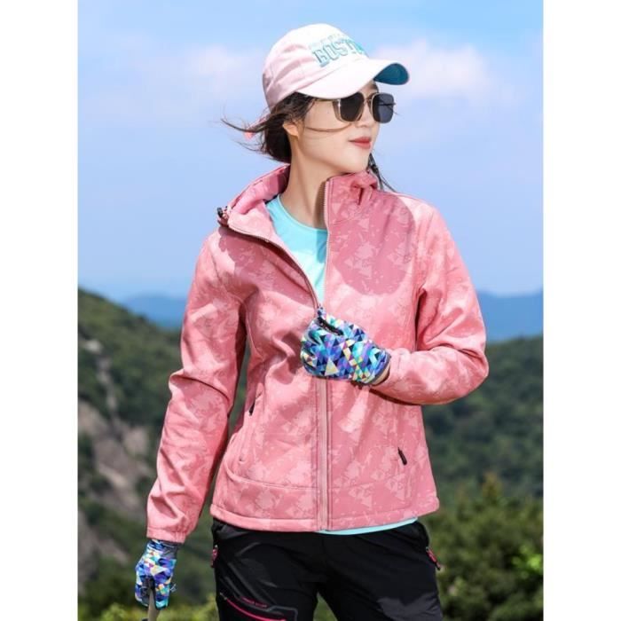 Couleur Violet taille M Veste polaire chauffante pour femme