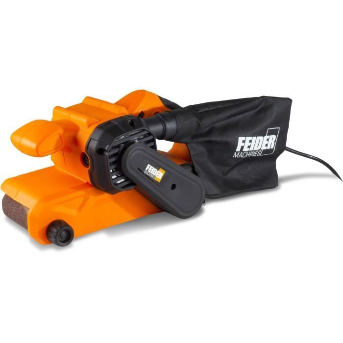 Feider Ponceuse à bande FEIDER FPB900W - 900 W - 76 x 533 mm - Cdiscount Bricolage
