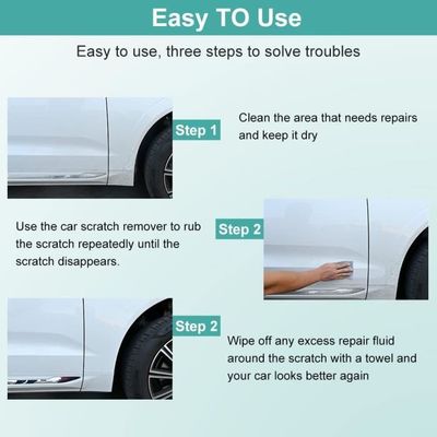 Chiffon Magique Anti-rayures Pour Voiture – 6 Pièces – Répare Les Petites Rayures Sans Produit