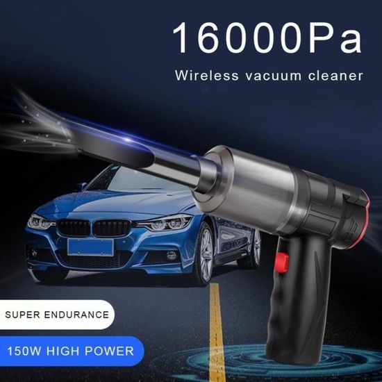 Mini aspirateur sans fil portable aspirateur à main 108W haute puissance  pour le nettoyage de voiture de cuisine à domicile - Cdiscount Auto