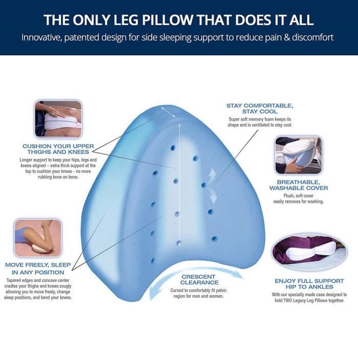 Coussin orthopédique dos et genou Lombaire Knees petit prix