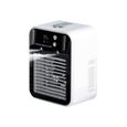 Climatiseur mobile, 2 vitesses, 500ml, humidificateur/purificateur, camping/bureau/maison. Cuneary