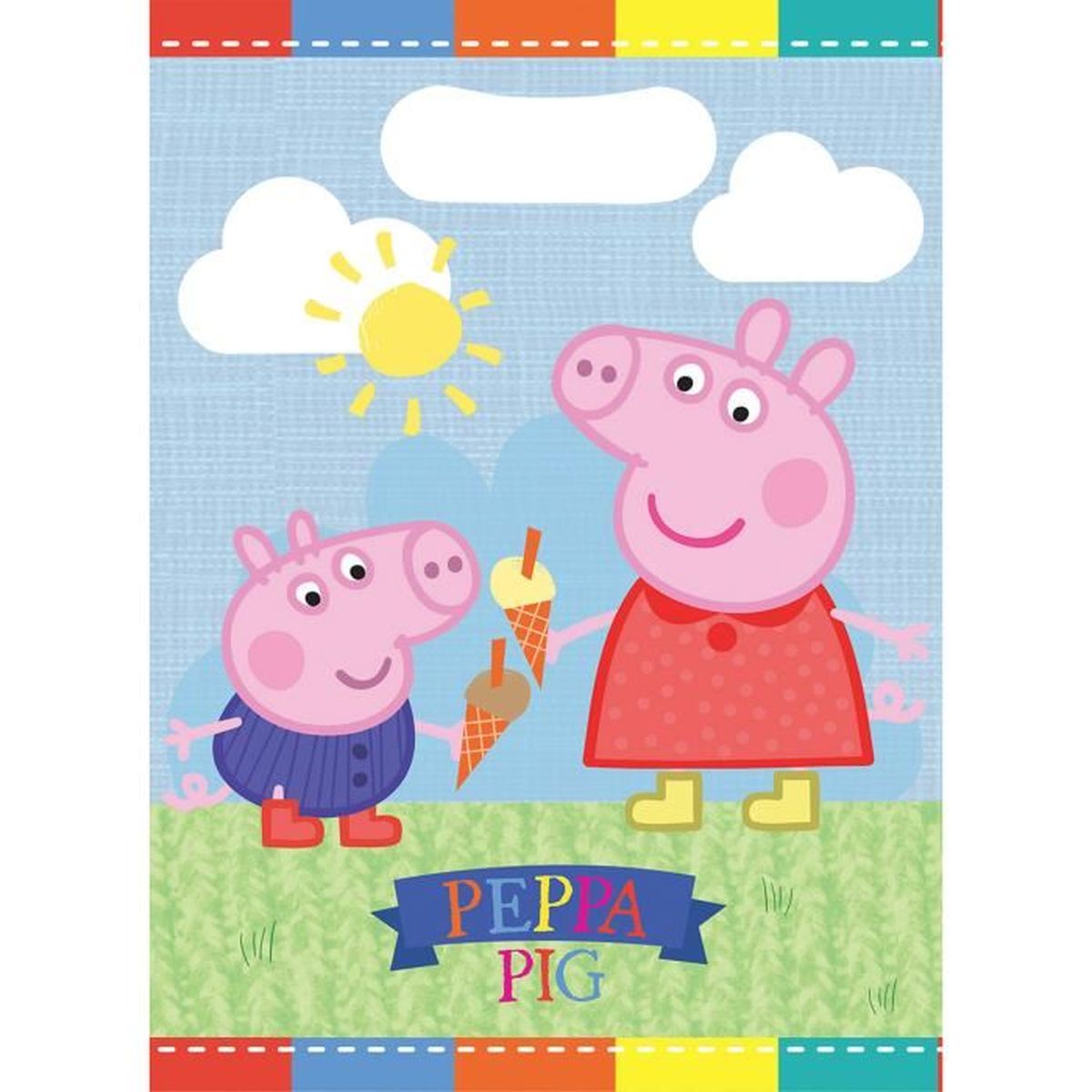 8 Sacs De Fete Peppa Pig Taille Unique Achat Vente Pochette Cadeau 8 Sacs De Fete Peppa Pig Cdiscount 8 Sacs De Fete Peppa Pig Taille Unique Achat Vente Pochette Cadeau 8 Sacs De Fete Peppa Pig Cdiscount