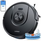Aspirateur Robot Laveur-Laresar-5000Pa-Navigation LDS intelligente-3 en 1-5 Cartes-200m-180 mins-APP/WIFI/Alexa Contrôle