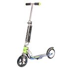 Trottinette - HUDORA - Grande Roues 205 - Vert et Bleu - Frein de friction arrière - Roulements Abec 5