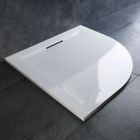 Receveur de douche Flight Pure 1/4 de rond - JACOB DELAFON - Blanc mat - 90x90 cm - Antidérapant