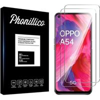 Verre Trempé pour Oppo A54 5G  [Pack 2] Film Vitre Protection Ecran Phonillico®