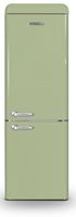 SCHNEIDER - SCB300VVA - Réfrigérateur combiné vintage - 304L (211+93) - Froid brassé - Dégivrage automatique - Vert amande