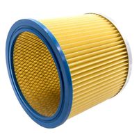 vhbw filtre rond à lamelles pour aspirateurs compatible avec Einhell PS 1300 Inox, AS 1100, Duo 1300 A, YPL 1400/30, SM 20, SM 21,