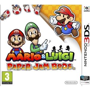 JEU 3DS Mario & Luigi Paper Jam Bros Jeu 3DS