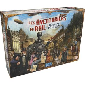 JEU SOCIÉTÉ - PLATEAU Aventuriers du Rail Legacy : Légendes de l’Ouest -