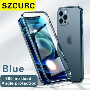 COQUE - BUMPER iPhone 12 Pro Max bleu-Juste de protection double 