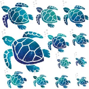 Stickers 3D Tortue Art Déco - Référence 23731 - Neuf Sous Blister, Décoration Murale