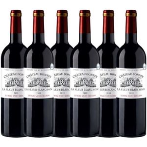 Vin Bordeaux Lot De 3 Bouteilles De Vin Rouge Bordeaux - Chateaux Des  Léotins - France - 75Cl - 13% Vol - Prix pas cher