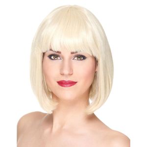 perruque blonde courte pas cher
