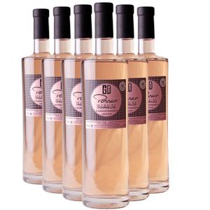 VIN ROSE Beaujolais Villages Passion Rosé 2022 - Lot de 6x75cl - Domaine des Fournelles - Vin AOC Rosé du Beaujolais - Cépage Gamay
