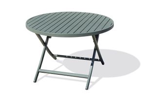 TABLE DE JARDIN  Table pliante - CITY GARDEN - MARIUS - Aluminium -