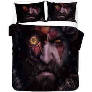 Garçons God of War Warriors Couette Oreiller Housse Enfants Réversible Ensemble De Literie Garçons God of War Warriors Couette Oreiller Housse Enfants Réversible Ensemble De Literie