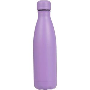 GOURDE Chilly Bouteille En Inox Pastel Lilas 500 Ml Viole